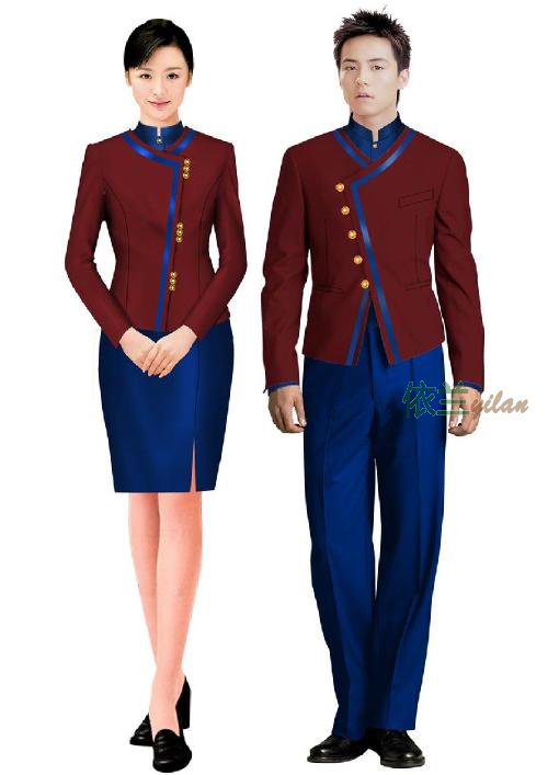 酒店服務員工作服