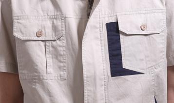 夏季勞保工人工作服訂制細(xì)節(jié)圖